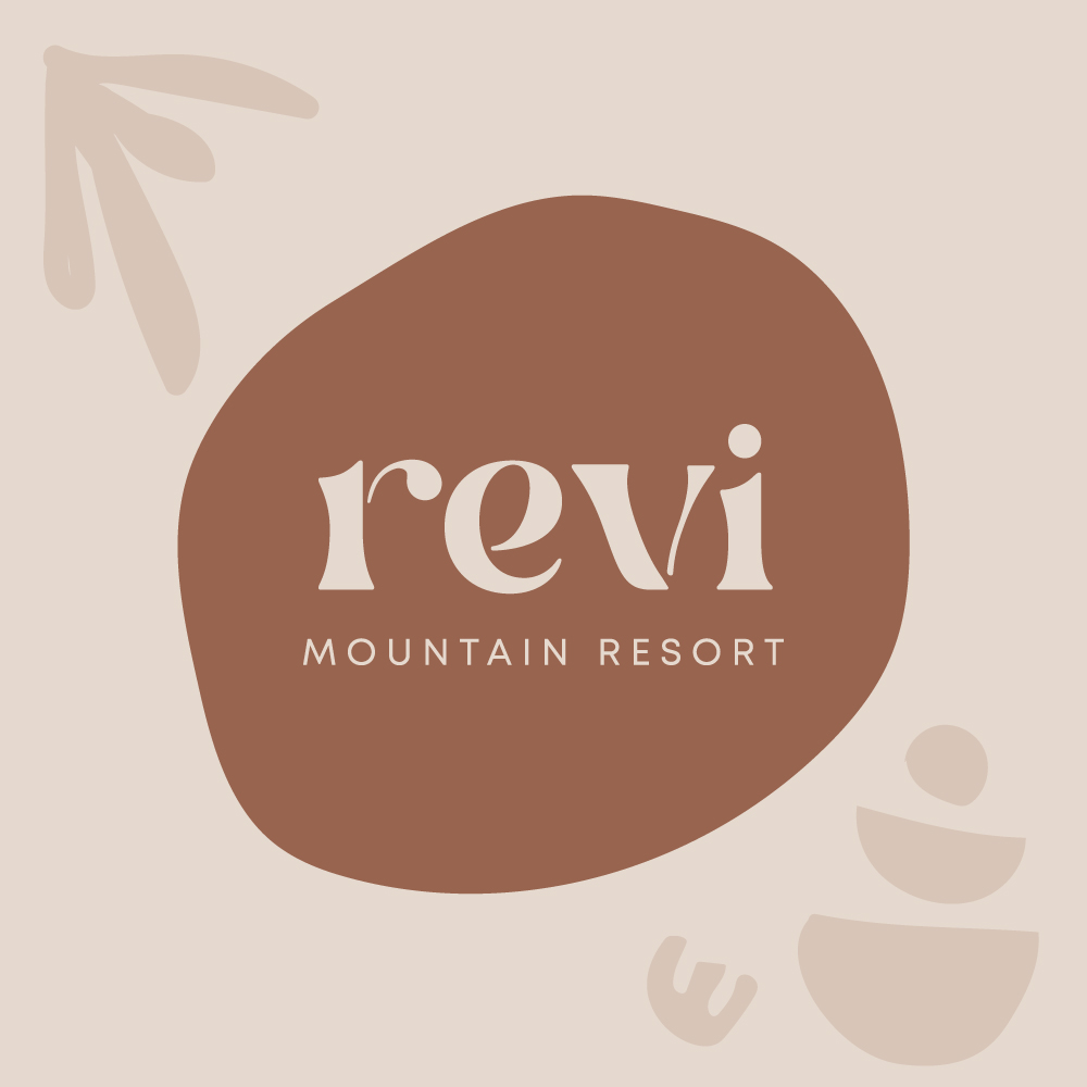 Logo design for Revi Mountain Resort. By The Blank Sheep.