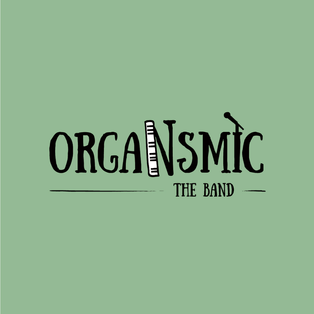 Logo design for Organsmic music band. By The Blank Sheep.