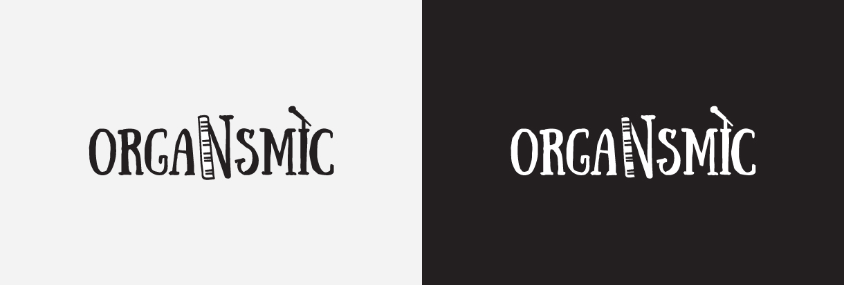 Logo design for Organsmic the band. By The Blank Sheep.